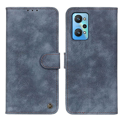 Coque Portefeuille Livre Cuir Etui Clapet N03P pour Realme Q5 Pro 5G Bleu