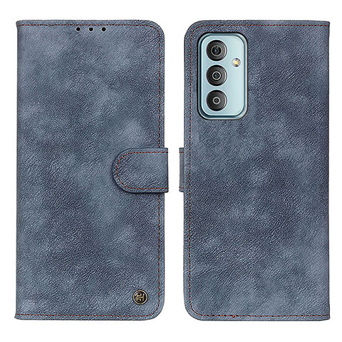 Coque Portefeuille Livre Cuir Etui Clapet N03P pour Samsung Galaxy F13 4G Bleu