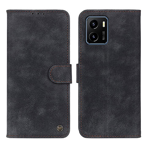 Coque Portefeuille Livre Cuir Etui Clapet N03P pour Vivo Y01 Noir