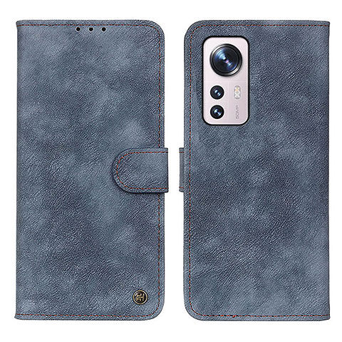 Coque Portefeuille Livre Cuir Etui Clapet N03P pour Xiaomi Mi 12 Lite 5G Bleu