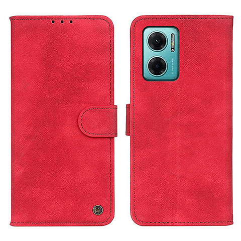 Coque Portefeuille Livre Cuir Etui Clapet N03P pour Xiaomi Redmi 11 Prime 5G Rouge