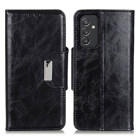 Coque Portefeuille Livre Cuir Etui Clapet N04P pour Samsung Galaxy A05s Noir