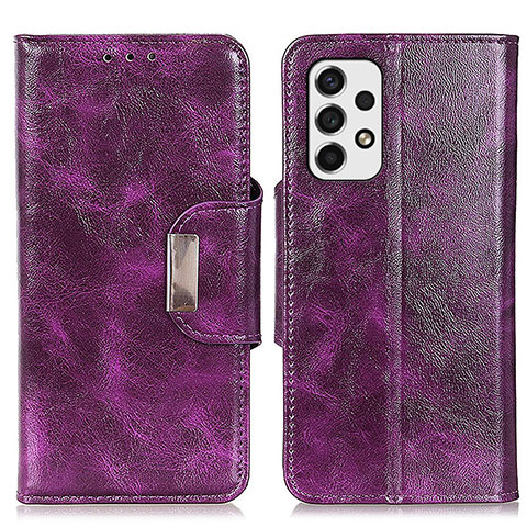 Coque Portefeuille Livre Cuir Etui Clapet N04P pour Samsung Galaxy A53 5G Violet