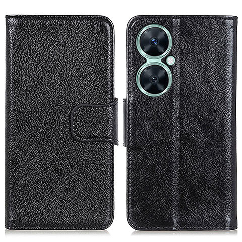 Coque Portefeuille Livre Cuir Etui Clapet N05P pour Huawei Nova 11i Noir