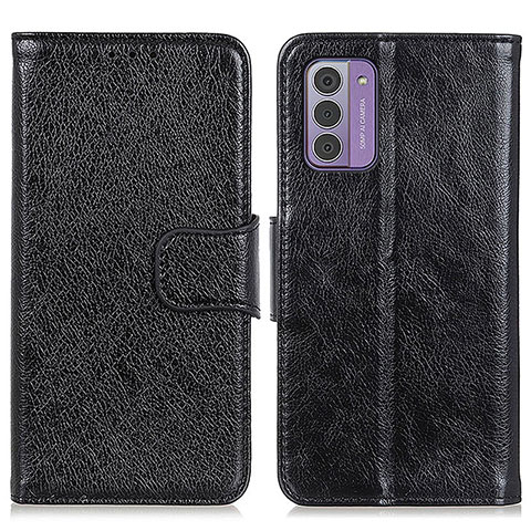 Coque Portefeuille Livre Cuir Etui Clapet N05P pour Nokia G310 5G Noir