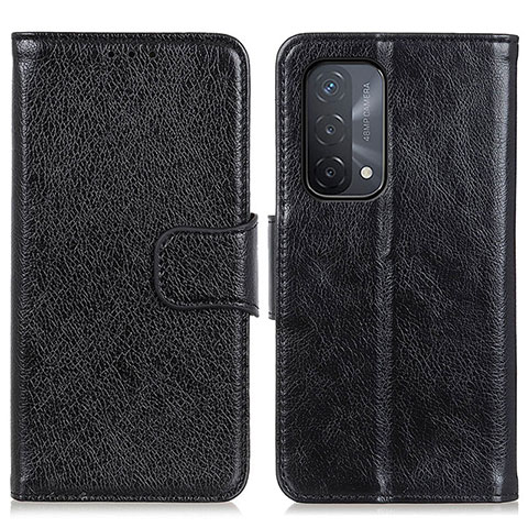 Coque Portefeuille Livre Cuir Etui Clapet N05P pour OnePlus Nord N200 5G Noir