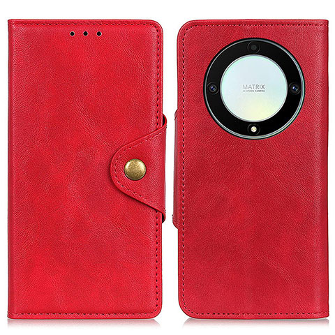 Coque Portefeuille Livre Cuir Etui Clapet N06P pour Huawei Honor Magic5 Lite 5G Rouge