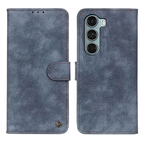 Coque Portefeuille Livre Cuir Etui Clapet N06P pour Motorola Moto Edge S30 5G Bleu