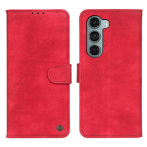 Coque Portefeuille Livre Cuir Etui Clapet N06P pour Motorola Moto Edge S30 5G Rouge