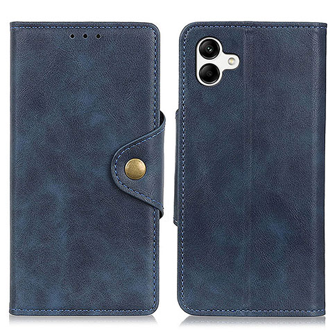 Coque Portefeuille Livre Cuir Etui Clapet N06P pour Samsung Galaxy A04 4G Bleu