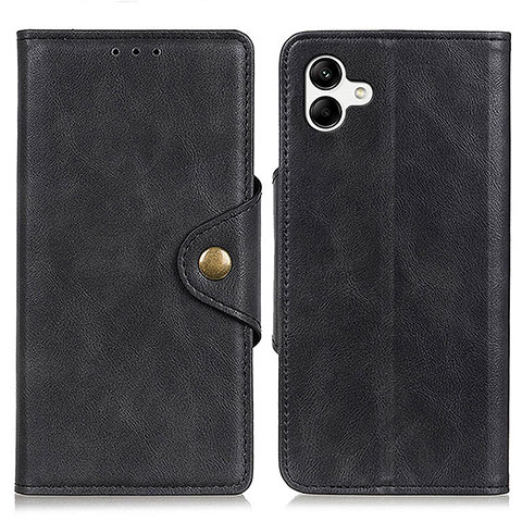 Coque Portefeuille Livre Cuir Etui Clapet N06P pour Samsung Galaxy A04 4G Noir