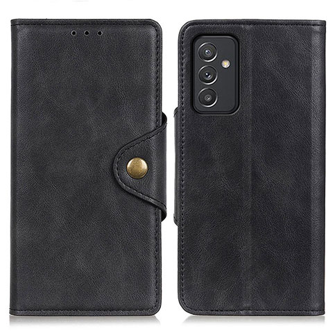 Coque Portefeuille Livre Cuir Etui Clapet N06P pour Samsung Galaxy M14 5G Noir