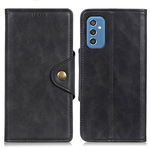 Coque Portefeuille Livre Cuir Etui Clapet N06P pour Samsung Galaxy M52 5G Noir