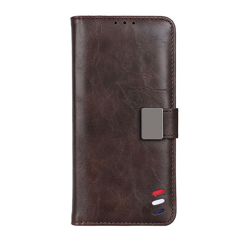 Coque Portefeuille Livre Cuir Etui Clapet N07 pour Huawei P40 Pro+ Plus Marron