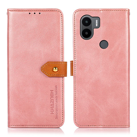 Coque Portefeuille Livre Cuir Etui Clapet N07P pour Xiaomi Redmi A1 Plus Rose