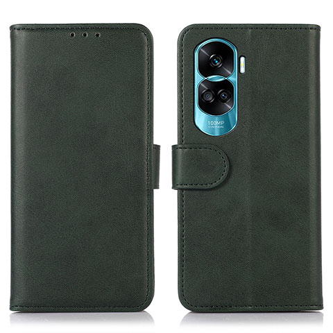 Coque Portefeuille Livre Cuir Etui Clapet N08P pour Huawei Honor 90 Lite 5G Vert