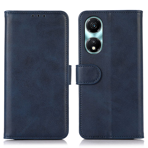 Coque Portefeuille Livre Cuir Etui Clapet N08P pour Huawei Honor X5 Plus Bleu