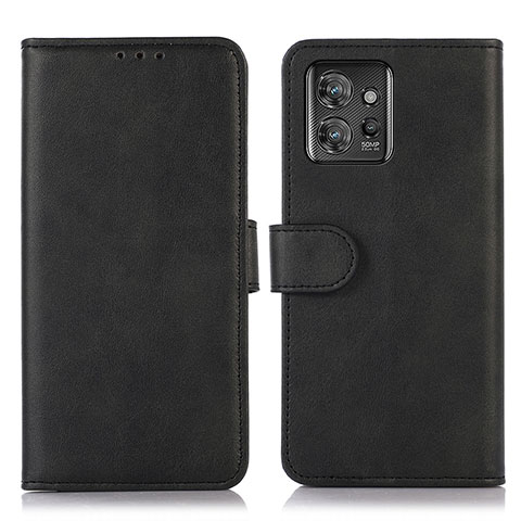 Coque Portefeuille Livre Cuir Etui Clapet N08P pour Motorola ThinkPhone 5G Noir