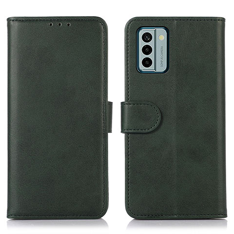 Coque Portefeuille Livre Cuir Etui Clapet N08P pour Nokia G22 Vert