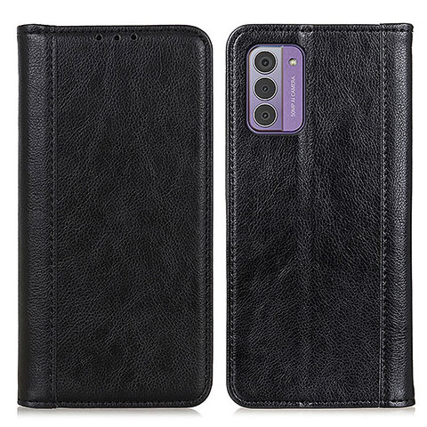 Coque Portefeuille Livre Cuir Etui Clapet N08P pour Nokia G310 5G Noir