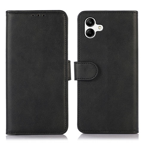 Coque Portefeuille Livre Cuir Etui Clapet N08P pour Samsung Galaxy A04 4G Noir