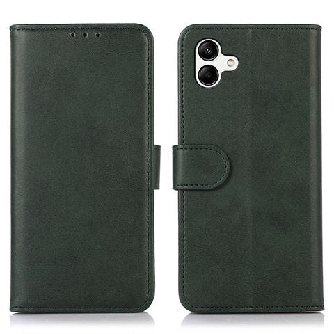 Coque Portefeuille Livre Cuir Etui Clapet N08P pour Samsung Galaxy A04 4G Vert