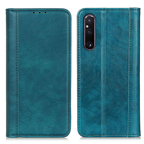 Coque Portefeuille Livre Cuir Etui Clapet N08P pour Sony Xperia 1 V Vert