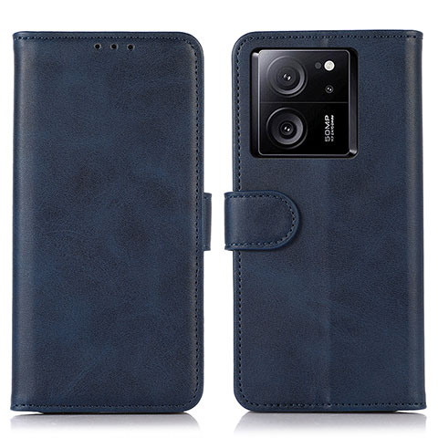 Coque Portefeuille Livre Cuir Etui Clapet N08P pour Xiaomi Mi 13T 5G Bleu