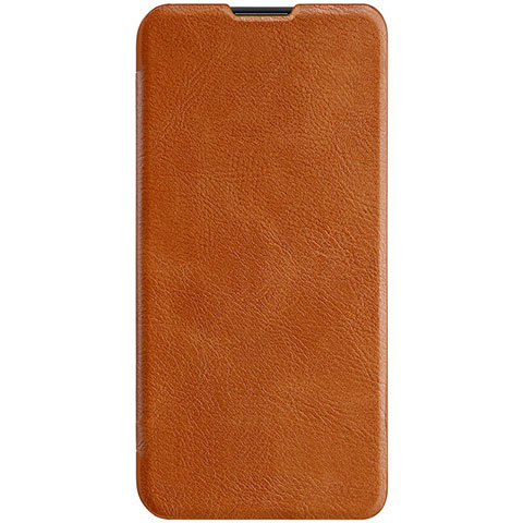 Coque Portefeuille Livre Cuir Etui Clapet pour Huawei Honor 20 Lite Marron