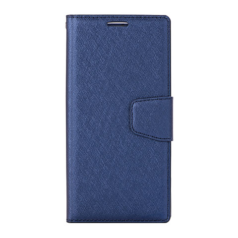 Coque Portefeuille Livre Cuir Etui Clapet pour Huawei Nova 3e Bleu