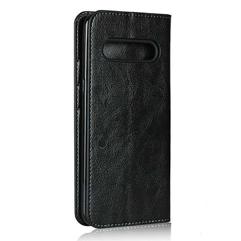 Coque Portefeuille Livre Cuir Etui Clapet pour LG V60 ThinQ 5G Noir