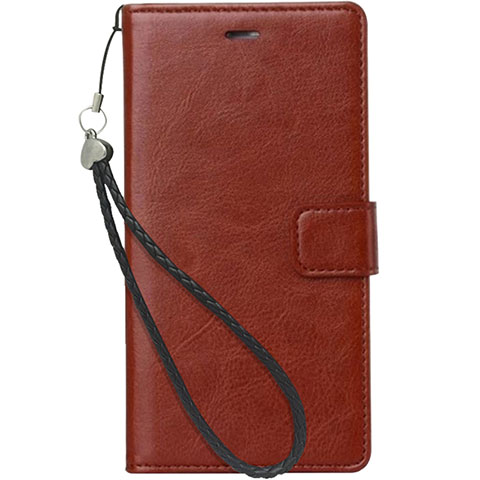 Coque Portefeuille Livre Cuir Etui Clapet pour Nokia 3.1 Plus Marron