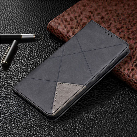 Coque Portefeuille Livre Cuir Etui Clapet pour Nokia 3.4 Noir