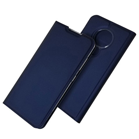 Coque Portefeuille Livre Cuir Etui Clapet pour Nokia 6.2 Bleu