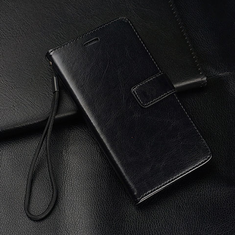 Coque Portefeuille Livre Cuir Etui Clapet pour Oppo Reno Ace Noir