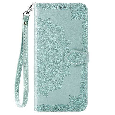 Coque Portefeuille Livre Cuir Etui Clapet pour Samsung Galaxy A51 5G Vert