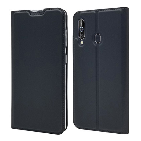 Coque Portefeuille Livre Cuir Etui Clapet pour Samsung Galaxy M40 Noir