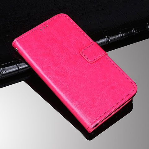 Coque Portefeuille Livre Cuir Etui Clapet pour Sony Xperia XA3 Ultra Rose Rouge