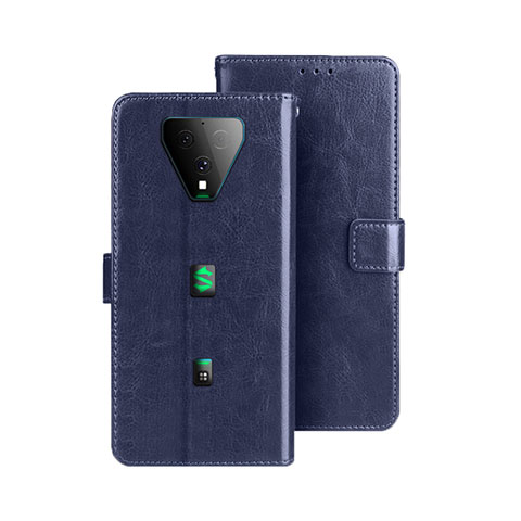 Coque Portefeuille Livre Cuir Etui Clapet pour Xiaomi Black Shark 3 Bleu