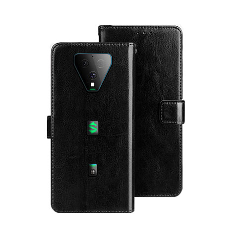 Coque Portefeuille Livre Cuir Etui Clapet pour Xiaomi Black Shark 3 Pro Noir