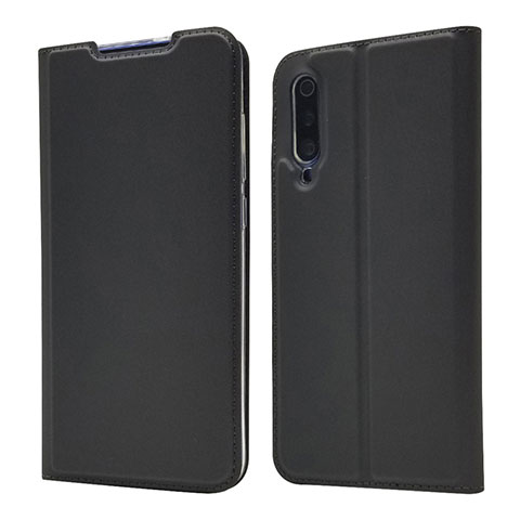 Coque Portefeuille Livre Cuir Etui Clapet pour Xiaomi Mi 9 Noir