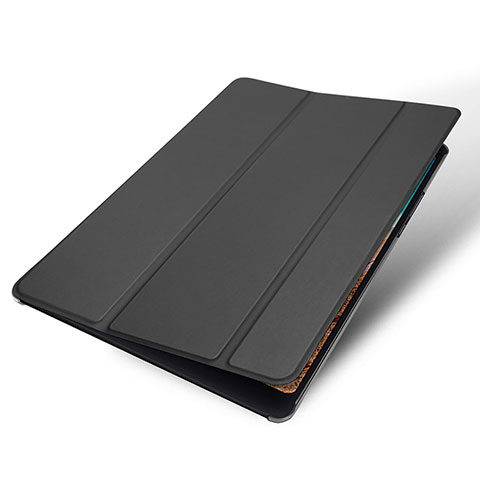 Coque Portefeuille Livre Cuir Etui Clapet pour Xiaomi Mi Pad 4 Plus 10.1 Noir