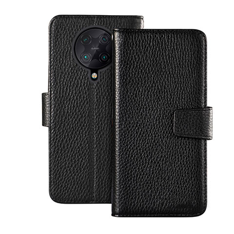 Coque Portefeuille Livre Cuir Etui Clapet pour Xiaomi Poco F2 Pro Noir