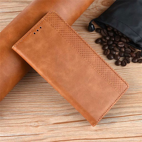 Coque Portefeuille Livre Cuir Etui Clapet pour Xiaomi Poco X3 Pro Orange