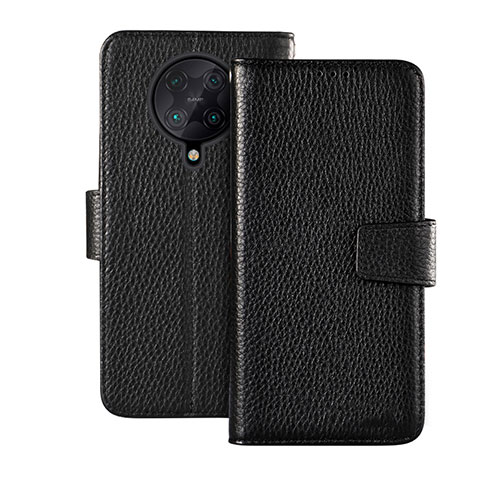 Coque Portefeuille Livre Cuir Etui Clapet pour Xiaomi Redmi K30 Pro Zoom Noir