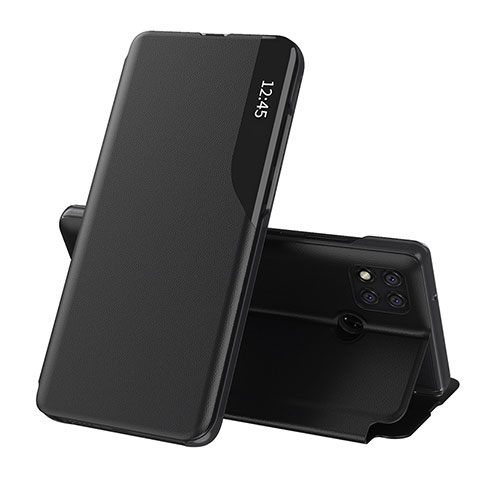 Coque Portefeuille Livre Cuir Etui Clapet Q02H pour Xiaomi POCO C3 Noir