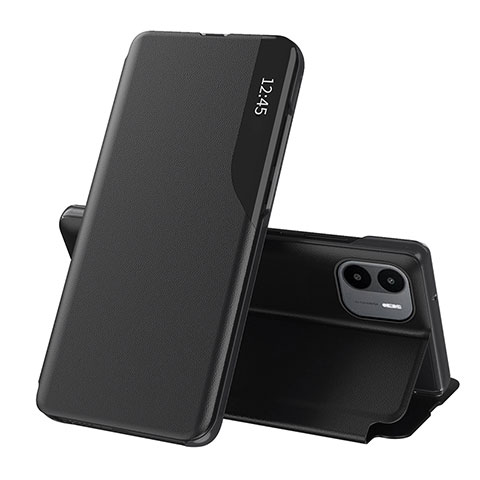 Coque Portefeuille Livre Cuir Etui Clapet Q02H pour Xiaomi Redmi A2 Noir