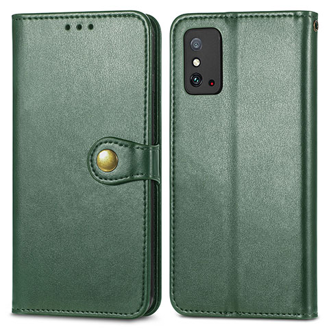 Coque Portefeuille Livre Cuir Etui Clapet S05D pour Huawei Honor X10 Max 5G Vert