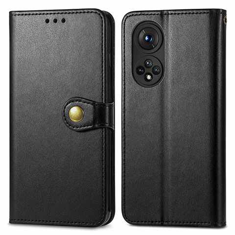 Coque Portefeuille Livre Cuir Etui Clapet S05D pour Huawei Nova 9 Pro Noir