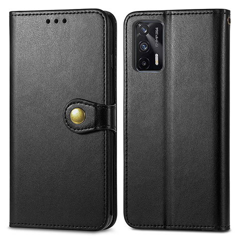 Coque Portefeuille Livre Cuir Etui Clapet S05D pour Realme GT 5G Noir